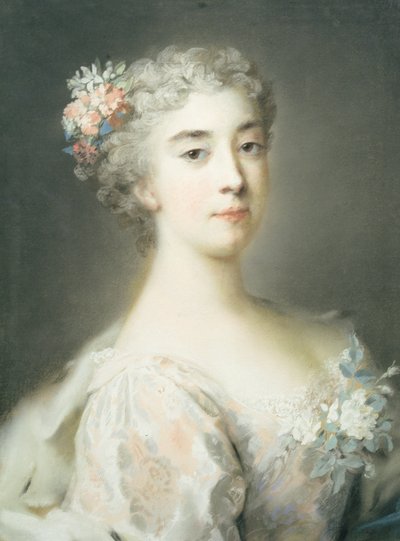 Enrichetta Anna Sofia di Modena (1702-1777), 1723 by Rosalba Giovanna Carriera